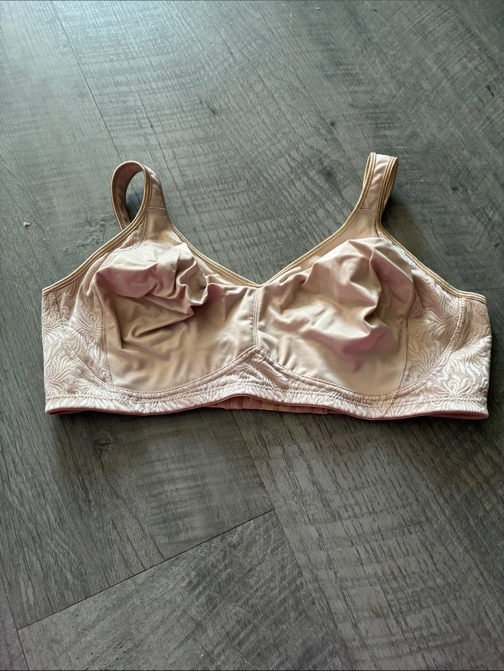 Playtex wireless floral bra 42DD